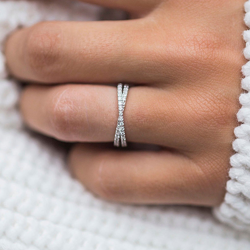 3PCS Halo Pear Cut Bridal Set Ring Sterling Silver Shineofdiamond