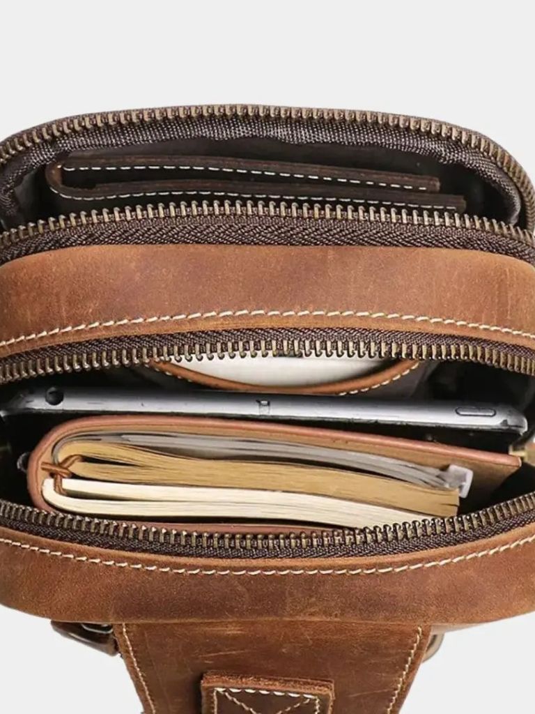 The Vanguard Leather Bag - Casa  Laro CASA LARO