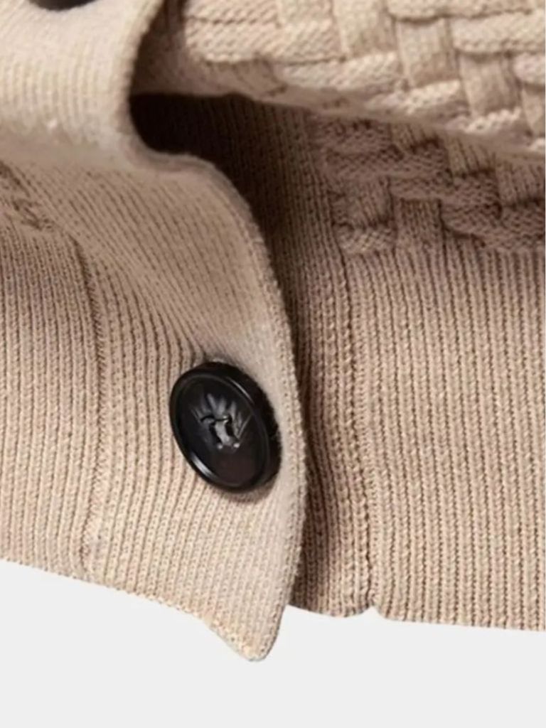 V Neck Knitwear Cardigan - Casa  Laro CASA LARO