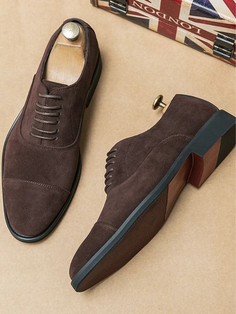 Velvet Monarch Derby Shoes - Casa  Laro CASA LARO