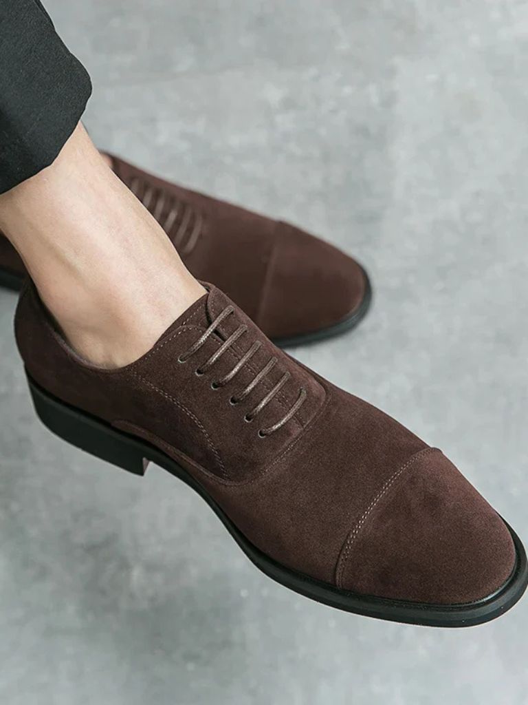 Velvet Monarch Derby Shoes - Casa  Laro CASA LARO