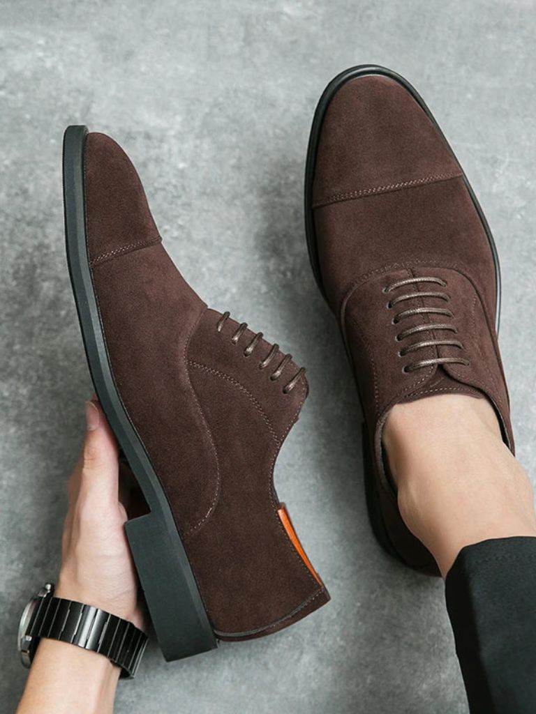 Velvet Monarch Derby Shoes - Casa  Laro CASA LARO