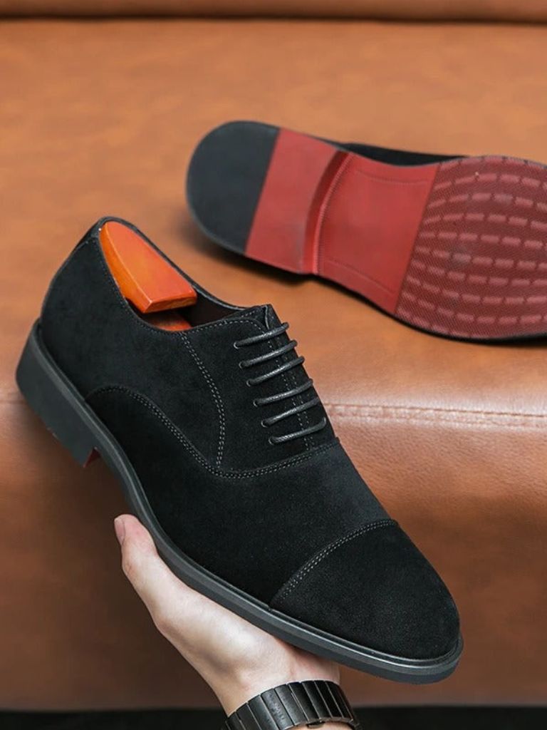 Velvet Monarch Derby Shoes - Casa  Laro CASA LARO