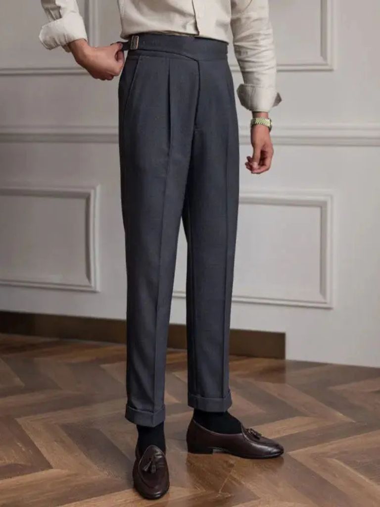 Vintage British Style Trousers - Casa  Laro CASA LARO