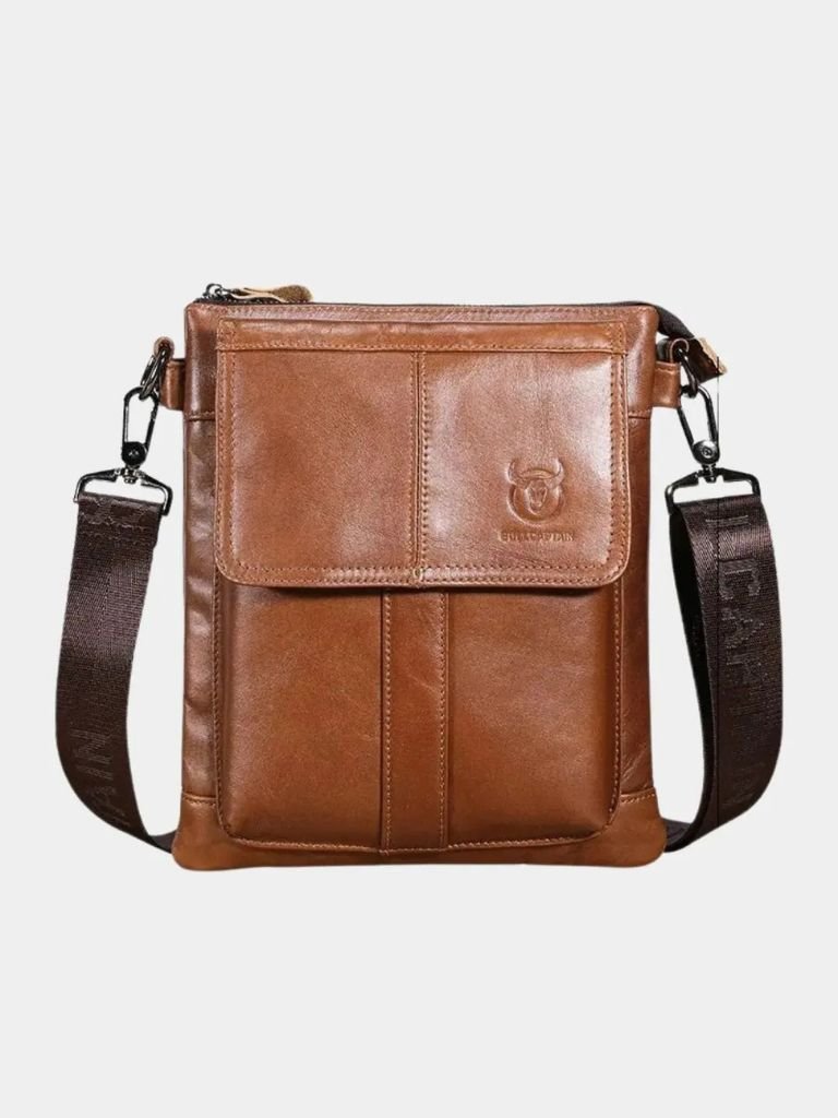 Vintage Leather Shoulder Bag - Casa  Laro CASA LARO