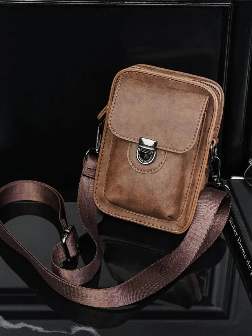 Vintage Mini Leather Crossbody Shoulder Bag - Casa  Laro CASA LARO